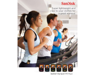Sandisk Clip Sport 4GB Red (microSD, słuchawki, FM, LCD) - 173416 - zdjęcie 6